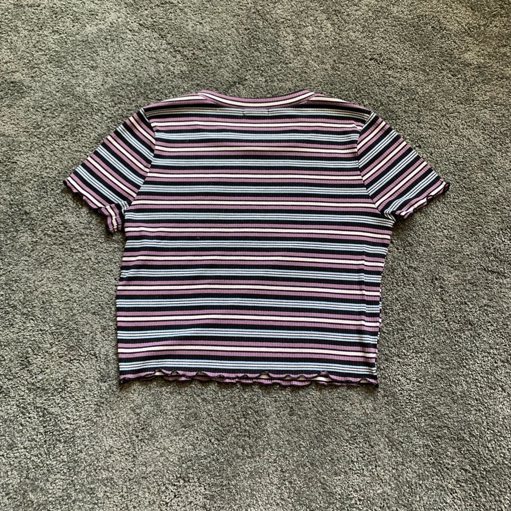 small / medium multicolor striped shirt. - Picture 2 of 2